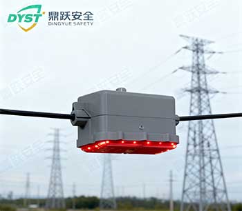 高压取电防外破警示装置解决方案