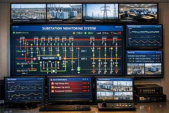 现代变电站必备监控系统解析：视频监控、预警与数据管理全覆盖