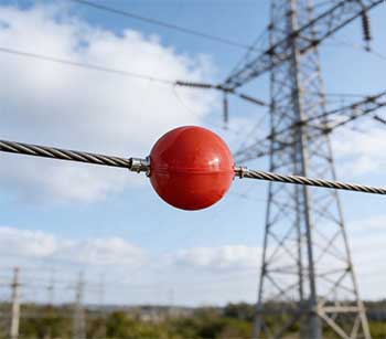 为什么高压输电线路必须安装高压电缆线障碍球
