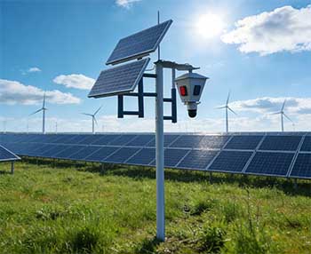 三防警示监控杆：防水、防尘、防腐蚀的户外监控立杆