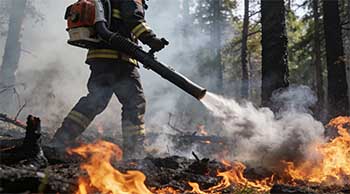 风力灭火机助力应急救援与火灾快速扑灭