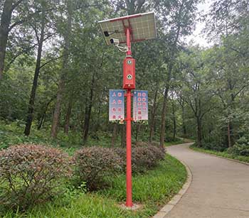 输电线路林区防火智能监控杆,守护林海的坚固力量