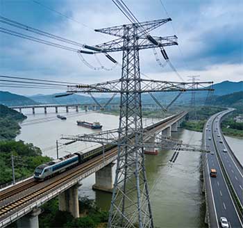 高铁 / 高速三跨区段管控优选｜输电线路三跨视频监控