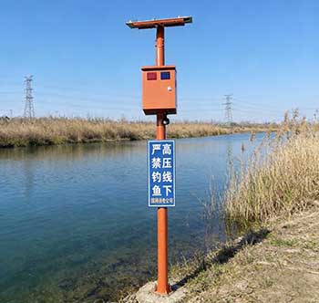 防垂钓智能警示杆：24 小时守护户外高压安全防线