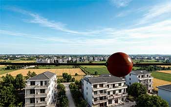 输电线路航空标志球：耐候性警示装置，适用各类高空输电场景